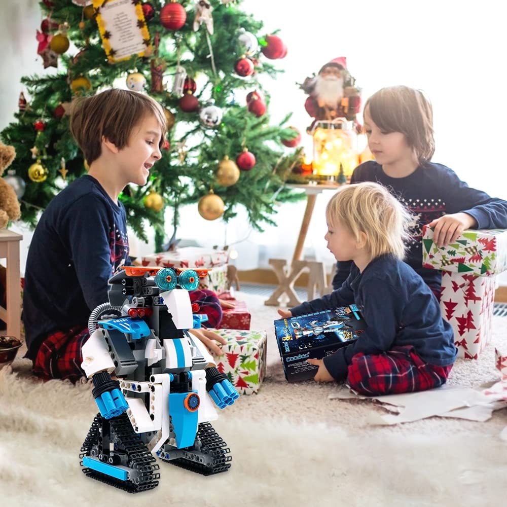 STEM Projects Remote APP Controlled Robot Building Kit-358 Pieces