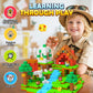 Coodoo 100 PCS Magnetic Blocks Forest Adventure Set Building Toys Stem Classroom Must Haves Gifts for Kids