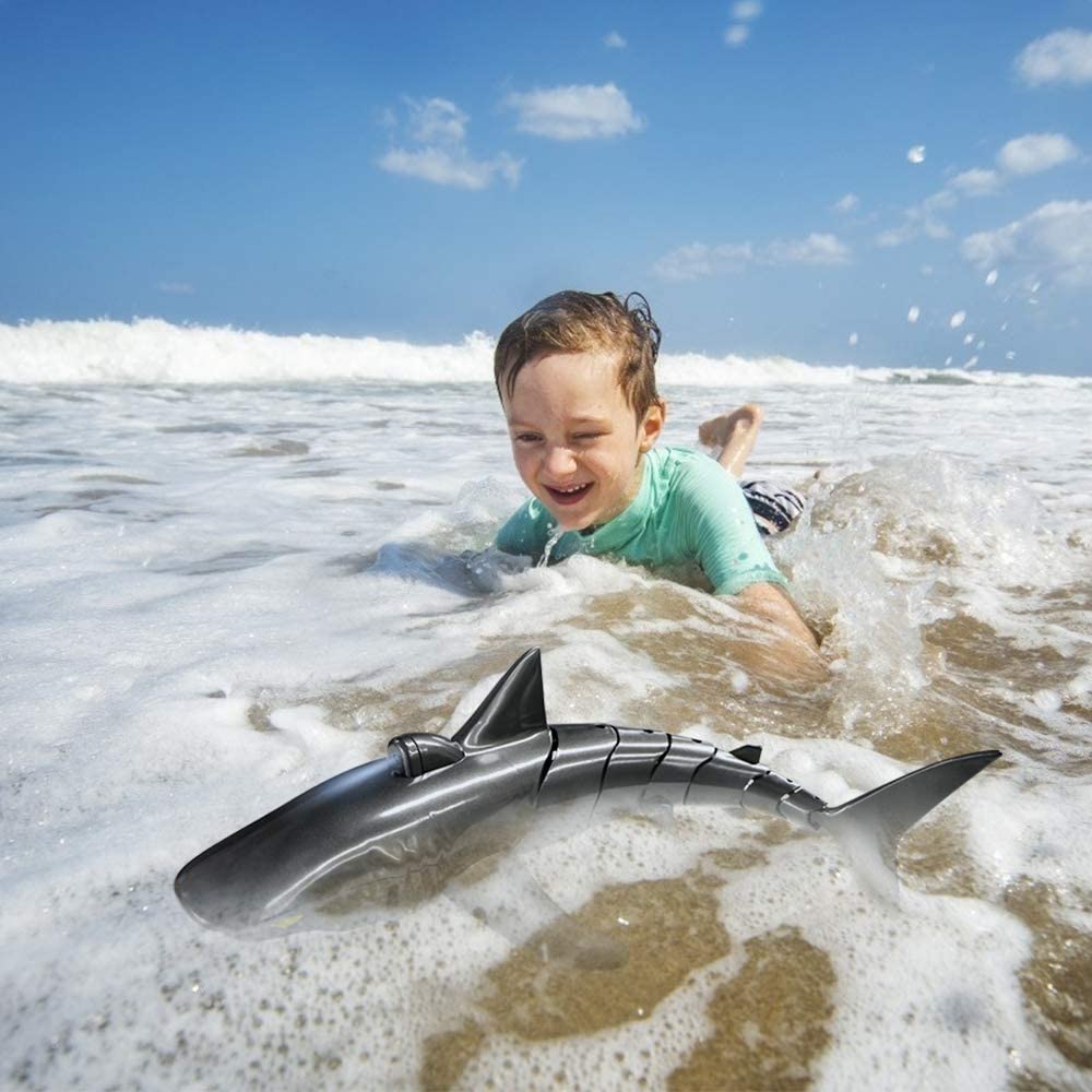 Swimming shark toy for pool online